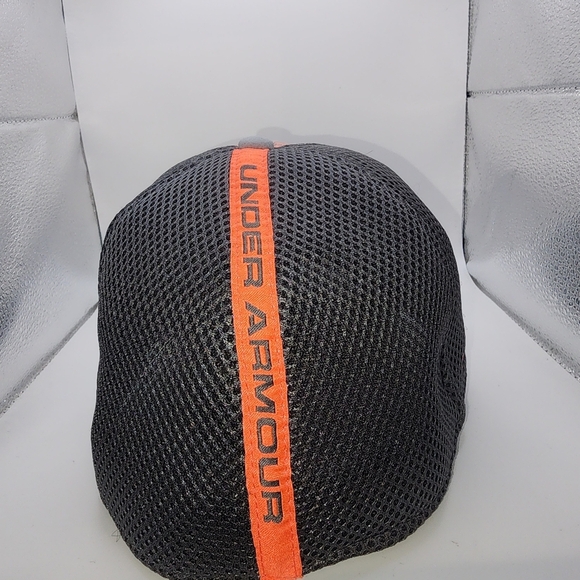 Under Armour Golf Hat Gray And Orange - Picture 2 of 5